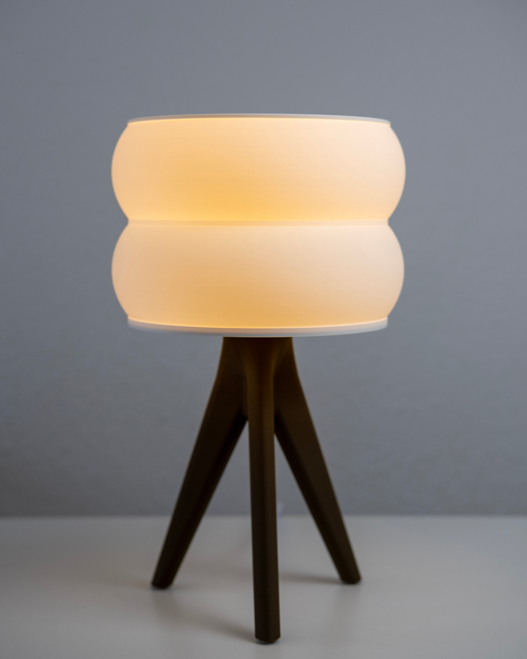 Gyroid Lamp — 3D Printed PLA+