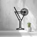 2D Cocktail Wall Art — 3D Printed PLA