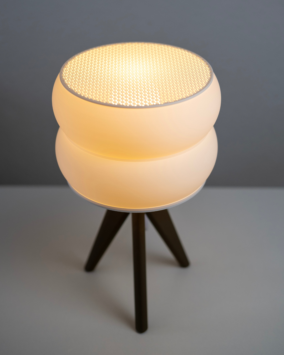 Gyroid Lamp — 3D Printed PLA+