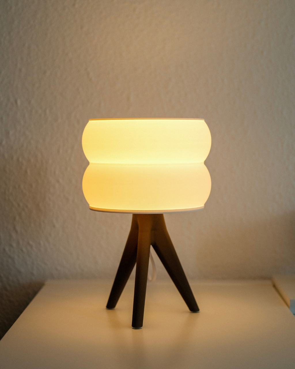 Gyroid Lamp — 3D Printed PLA+