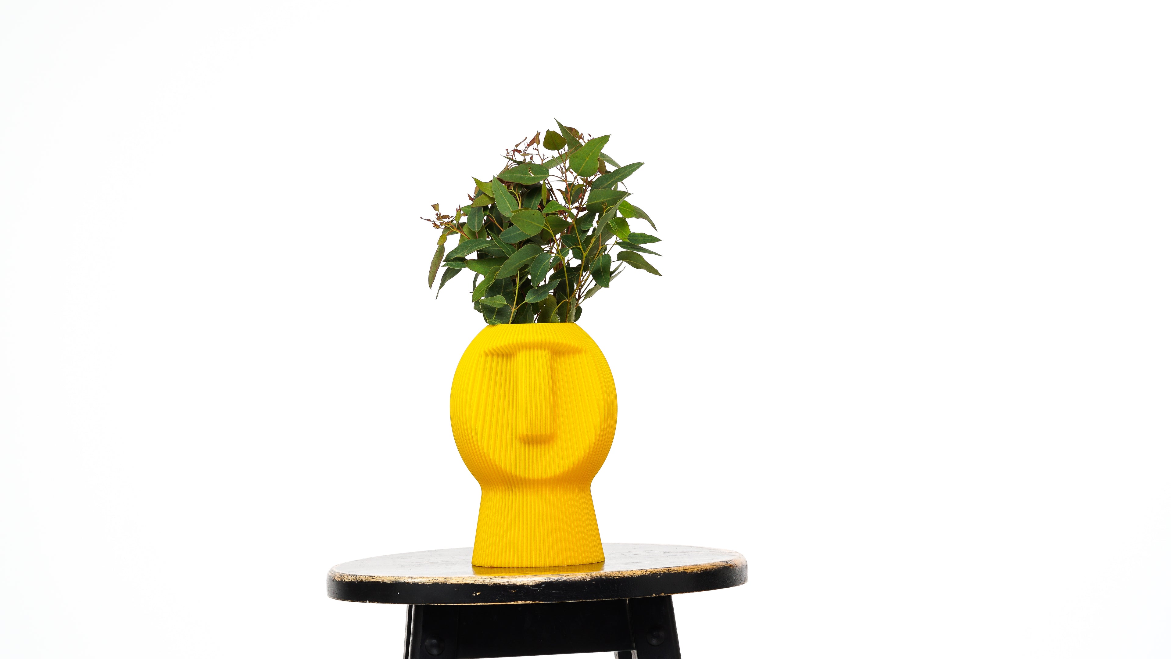 Moai Statue Vase — Set of 2 | 3D Printed PLA+