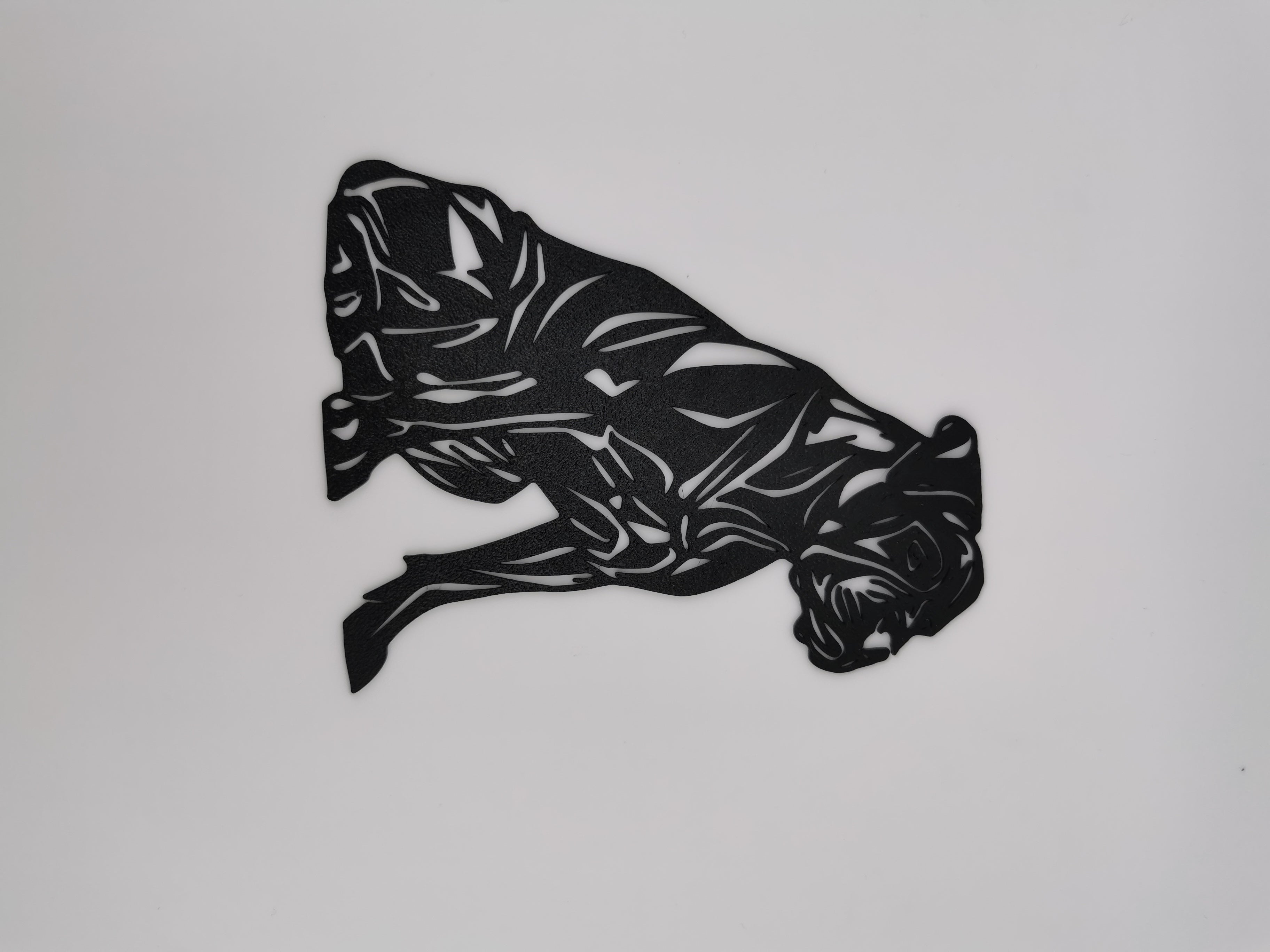 2D Dog Wall Art — 3D Printed PLA
