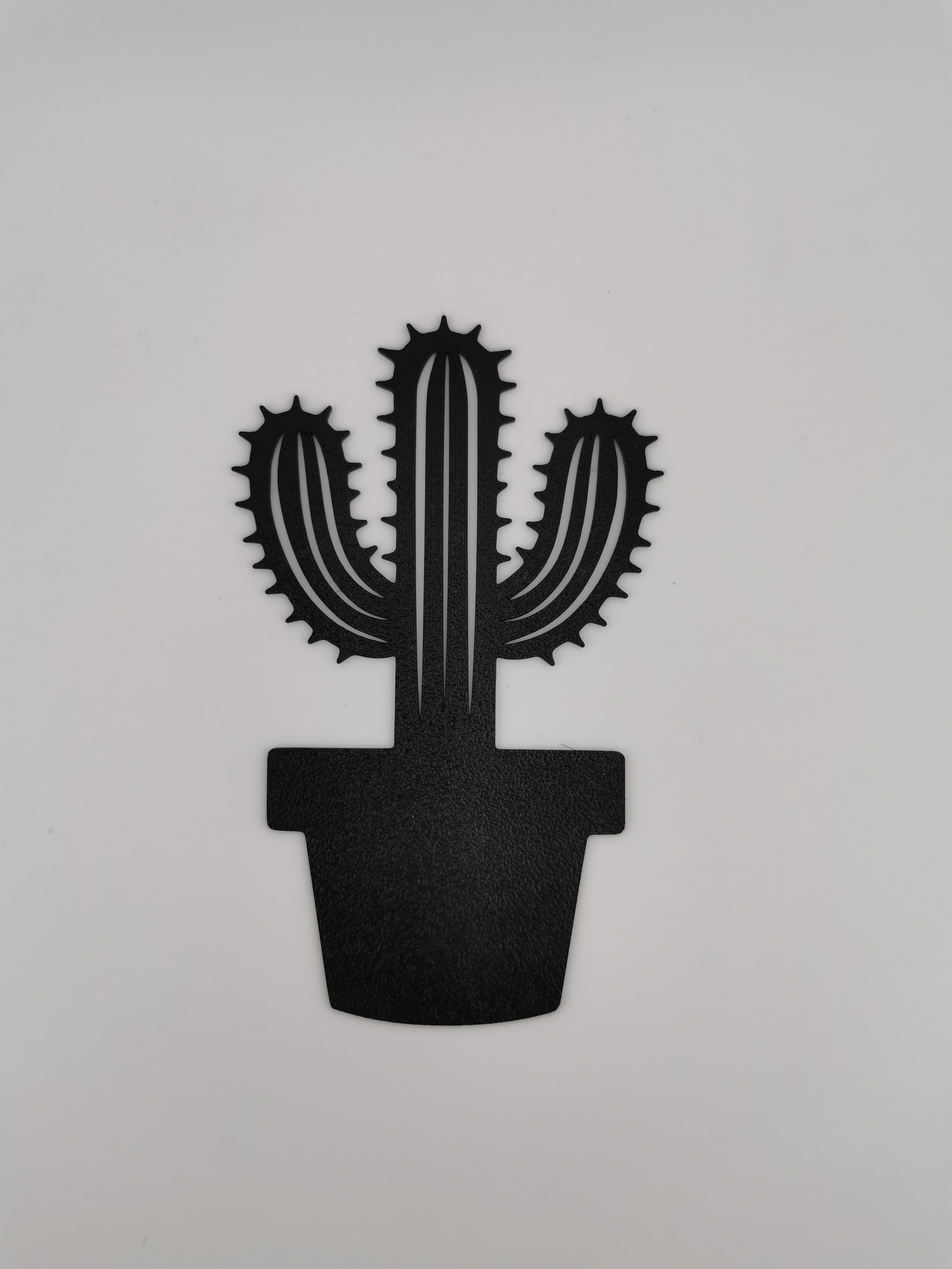 2D Cactus Wall Art