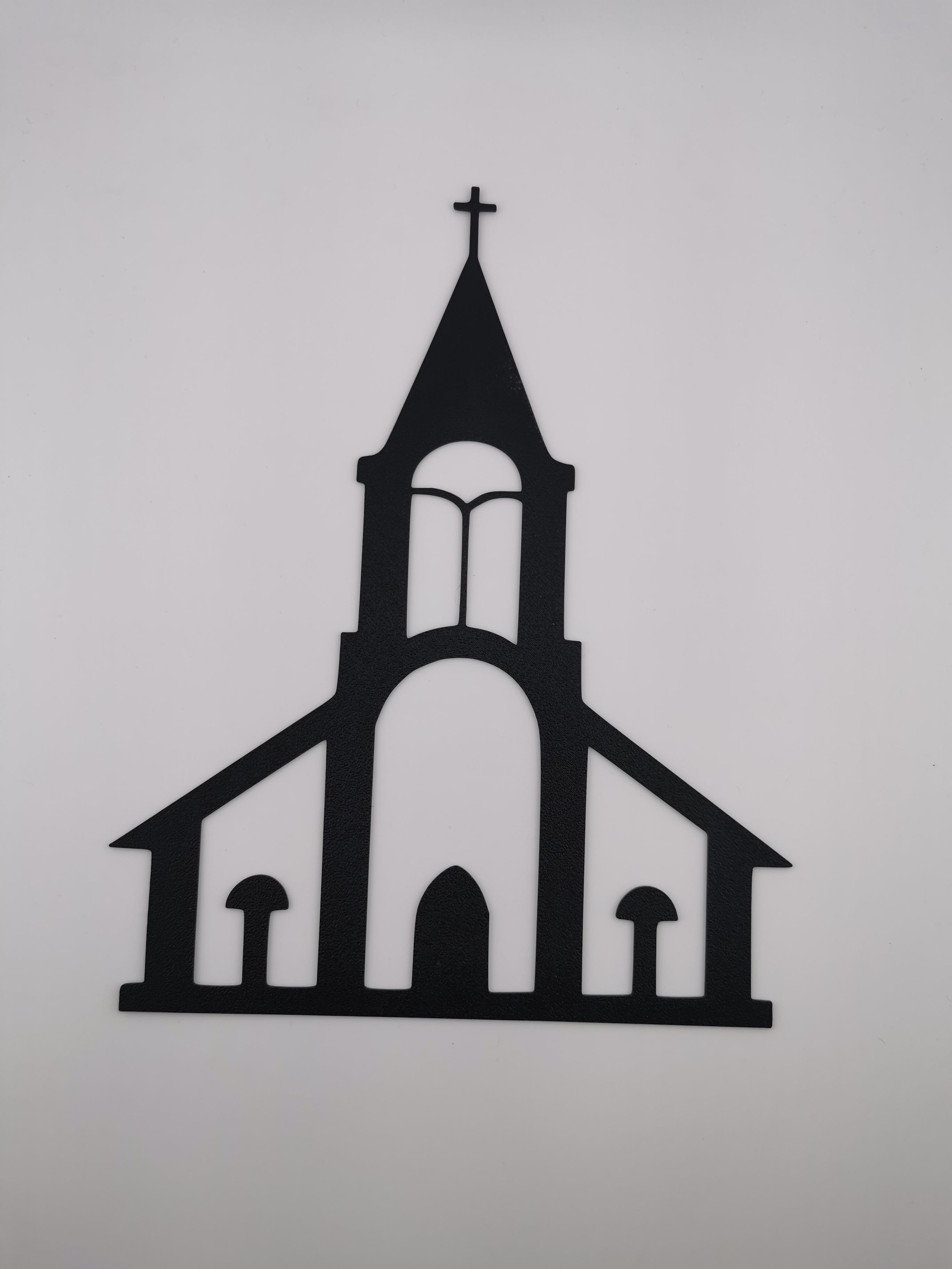 2D Church Wall Art — 3D Printed PLA
